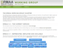 Tablet Screenshot of drmaa.org